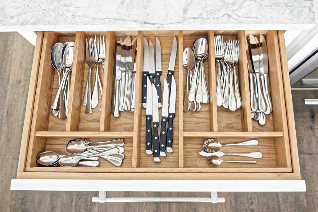 Bespoke Cutlery Tray Drawer Dividers Charlie Kingham, Surrey