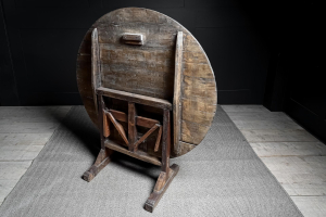 fruit wood French “Vendage” wine-tasting table. c.1890 Chateau Bordeaux  antiques vintage alton hampshire guildford surrey