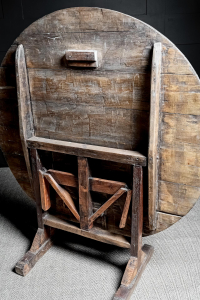 fruit wood French “Vendage” wine-tasting table. c.1890 Chateau Bordeaux  antiques vintage alton hampshire guildford surrey